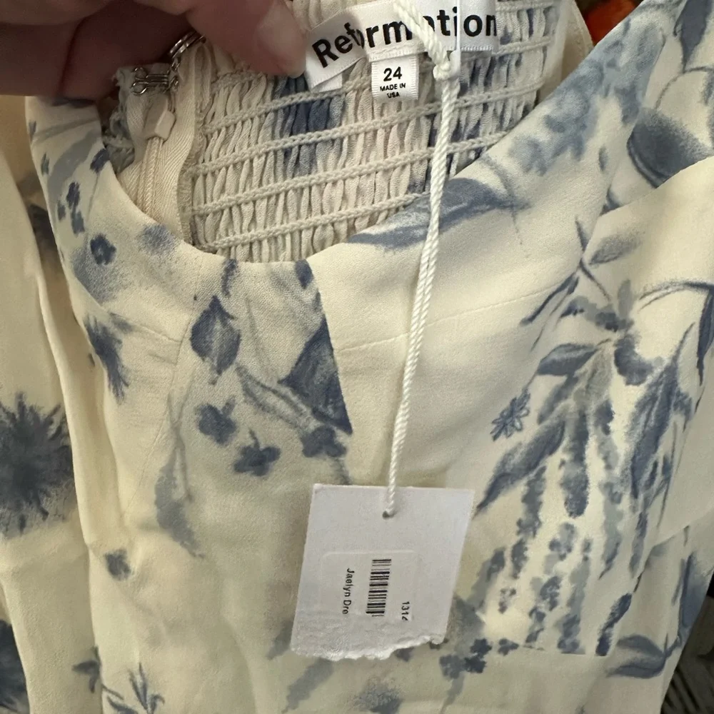 NWT Reformation Jaelyn Midi Dress - Picture 4 of 5